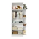 Ver imagem 5 de Guarda-Roupa Infantil com 2 Portas e 1 Gaveta 80cm Confete Multimóveis MP4868 Branco