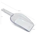 Ver imagem 4 de Kit 3 Colher Medidora Plástico Pás Dosadoras para Grãos Cereais Ração Cozinha Multiuso Transparente