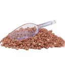 Ver imagem 3 de Kit 3 Colher Medidora Plástico Pás Dosadoras para Grãos Cereais Ração Cozinha Multiuso Transparente