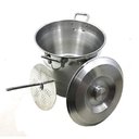 Ver imagem 4 de Panela para Fazer Cuscuz Cuscuzeiro Linha Hotel 19 Litros Nº30