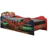 Cama Quarto Dinossauro Infantil Com Colchão 188x88 cm Vermelho - 3