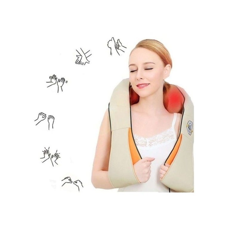 Colete Massageador Infravermelho Pescoço Bivolt
