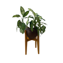 Ver imagem 1 de Suporte Cachepot P/ Vasos de Plantas Alto Luxo Pequeno