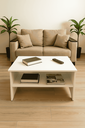 Ver imagem 1 de Mesa de Centro Retangular Mdf Branco