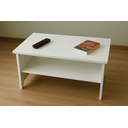 Ver imagem 2 de Mesa de Centro Retangular Mdf Branco