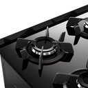 Ver imagem 3 de Fogão 4 Bocas Dako Supreme Glass com Mesa Vidro Preto Bivolt