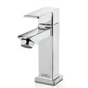 Ver imagem 7 de Torneira Gourmet para Banheiro Quadrada Metal Sn23 Snel Metais Cor: Cromado