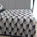Ver imagem 4 de Jogo de Cama Duplo Queen 4 Peças 140 Fios 250x240cm Nico Realce Premium - Sultan