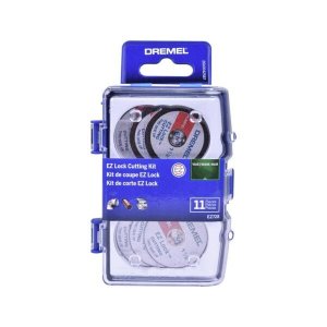 Kit Ezlock Mini Retifica Discos De Corte Dremel 11pcs