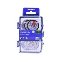 Kit Ezlock Mini Retifica Discos De Corte Dremel 11pcs - 5