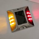 Ver imagem 5 de Tacha Sinalizador Solar Viario Olho de Gato Sinalizaçao Estrada Rua Rodovia Obra Transito Sinal Pavi