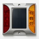 Ver imagem 3 de Tacha Sinalizador Solar Viario Olho de Gato Sinalizaçao Estrada Rua Rodovia Obra Transito Sinal Pavi