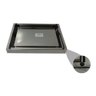 Cinzeiro de Chão em Aço Inox - Coletor de Bituca Cigarro - 4