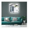 Espelho Quadrado Jateado Iluminado com Led Frio 60x60cm - 11