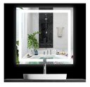 Ver imagem 1 de Espelho Quadrado Jateado Iluminado com Led Frio 60x60cm