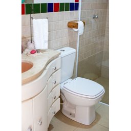 Suportes Kit Banheiro em Madeira Rústica Conjunto 3 Peças - 8