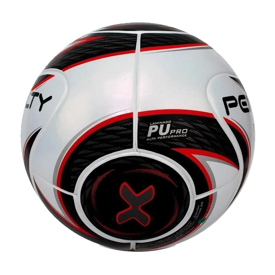 Bola De Futsal Penalty Rx500 XXIII- Branco-Amarelo- Preto - Jardim