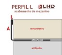 Ver imagem 2 de Perfil "L", Aço Inox 304, Brilho, Marrom - 2 x 10 x 2000 mm