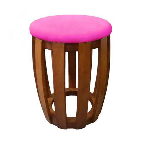 Puff Garden Suede Rosa Pink - Dominic Decor