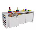 Ver imagem 4 de Nicho Organizador de Brinquedos com Baús Infantil com Porta Carrinhos Cauê 100% Mdf