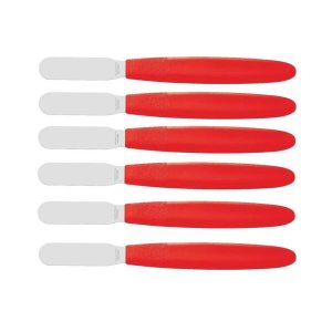 Espátula Inox Tramontina Manteiga Cremes Pastas 6 Peças