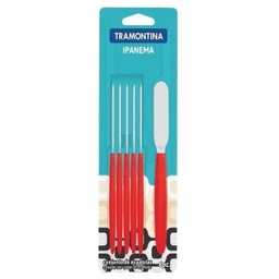 Espátula Inox Tramontina Manteiga Cremes Pastas 6 Peças - 2