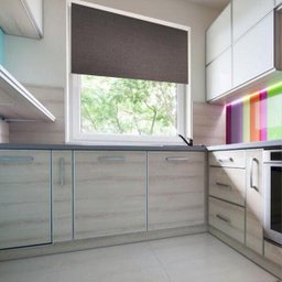 Persiana Cortina Translucida Rolo Poliester 1M X 2M - 5