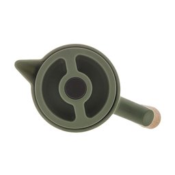 Garrafa Térmica Nórdica com Cabo de Madeira 1 Litro Verde - 2