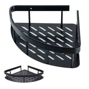 Suporte de Canto Prateleira Banheiro Box Shampoo Condicionador Sabonete Cozinha Casa Lavanderia Mult