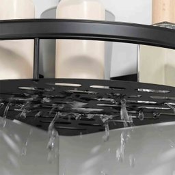 Suporte de Canto Prateleira Banheiro Box Shampoo Condicionador Sabonete Cozinha Casa Lavanderia Mult - 5