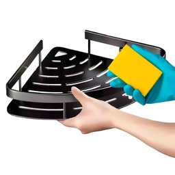Suporte de Canto Prateleira Banheiro Box Shampoo Condicionador Sabonete Cozinha Casa Lavanderia Mult - 6
