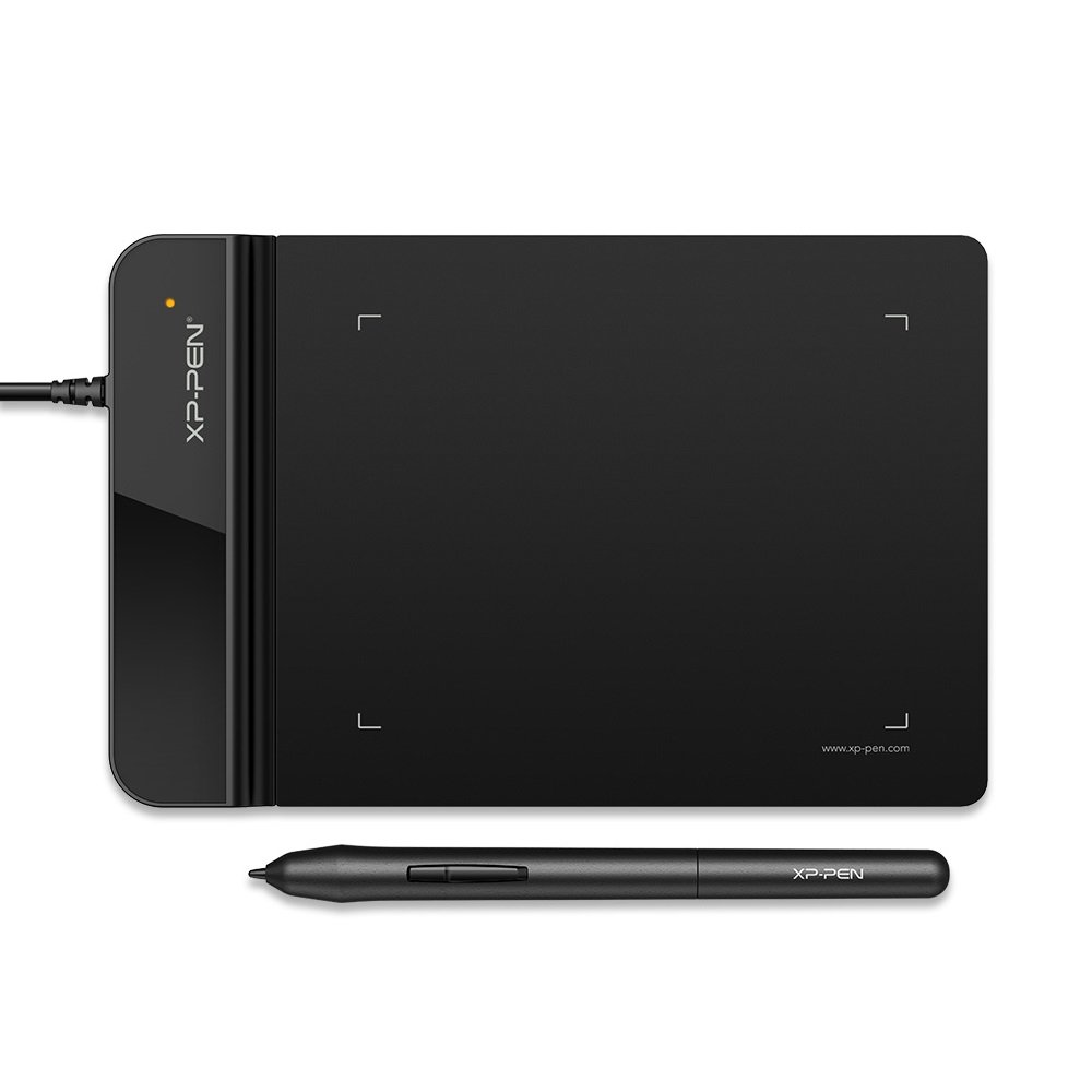 Mesa Digitalizadora Xp-pen Star G430s 4x3 Usb Pequena Preto