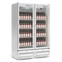 Ver imagem 3 de Expositor Vertical 2 Portas de Vidro Gcbc950 Gelopar Refrigerador 957 Litros Branco 220v