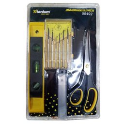 Jogo de Ferramentas Titanium com 23 Peças - 3