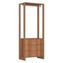 Ver imagem 1 de Closet Modulado 3 Gavetas 200x80 Cm Ey102 Montana Novam