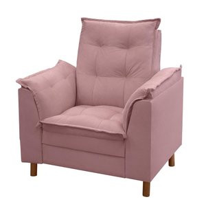 Poltrona de Amamentação Manoella Luxo Bellamado:rose