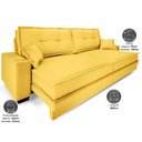 Ver imagem 3 de Sofá Palermo 2,80m Retrátil e Reclinável Velosuede Canario - Netsofás