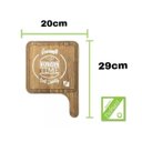 Ver imagem 4 de Kit 10 Tábua de Hambúrguer Madeira Pinus Estufado Natural