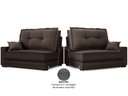 Ver mais imagens de Sofá Palermo 2,20m Retrátil e Reclinável Velosuede Chocolate - Netsofás