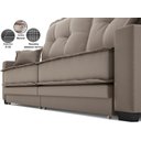 Ver imagem 5 de Sofá Palermo 2,40m Retrátil e Reclinável Velosuede Capuccino - Netsofás