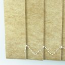 Ver imagem 4 de Persiana Vertical em Tecido com Bando Crisdan Largura 1,50 X 1,10 Altura Bege Mescla