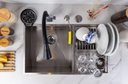 Ver imagem 7 de Cuba Calha Gourmet Pia Aço Inox 304 Cozinha Profissional 80x40cm Cozix