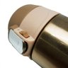 Garrafa 500ml Termica Aço Inox Inquebravel Dourado - 5