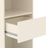 Estação de Trabalho 6 Lugares Office Smart 6 Mesas 4 Armários - Off White e Cedro - 6