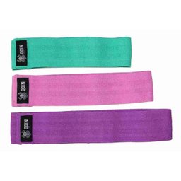 Kit 3 Faixas Elásticas de Exercício Hip Resistance Bands - 2