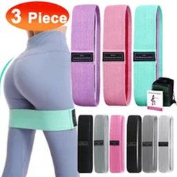 Kit 3 Faixas Elásticas de Exercício Hip Resistance Bands - 5