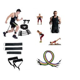 Kit Elástico 11 Peças Com Elástico Para Treino Salto Corrida - 4