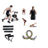Kit Elástico 11 Peças Com Elástico Para Treino Salto Corrida - 4