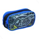 Ver imagem 4 de Kit Mochila Menino Darkbat Estojo Lancheira Térmica Creche:azul