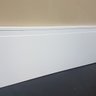 Rodapé de Poliestireno 20cm de Altura Branco Frisado por Metro - Formix 3d - 6